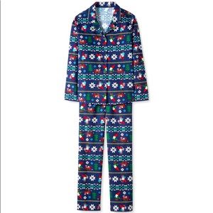 Hanna Andersson Women’s Holiday Gnome Flannel Pajama set